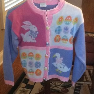 Girls Easter Sweater